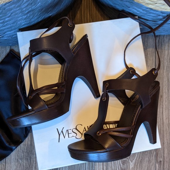 NIB (W37) - YSL Soho 105 Sandal - Picture 5 of 10